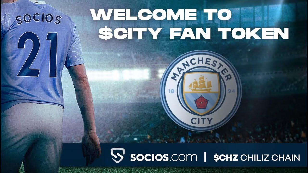 Manchester City lança o seu Fan Token $CITY | Chiliz $CITY/CHZ | Socios.com  - YouTube