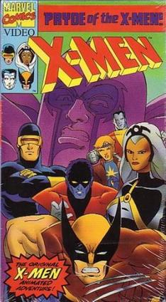 Pryde of the X-Men VHS release box art