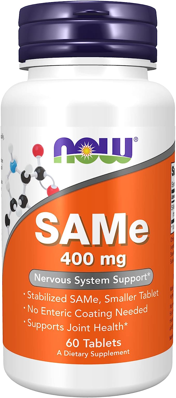 60-tablet bottle of serotonin supplement for men in 30s
