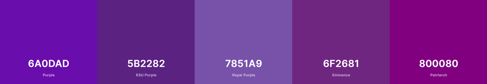 royal purple color scheme