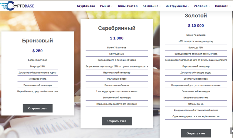 Обзор черного брокера CryptoBase: отзывы разочарованных клиентов