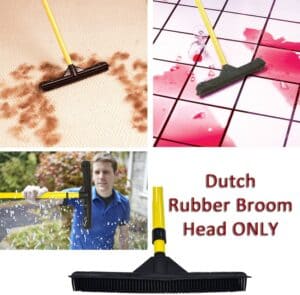 Dutch Rubber Broom 12 Head