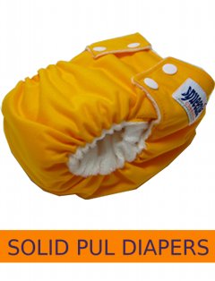 Clearance - Solid PUL Pocket/AI2 Diapers