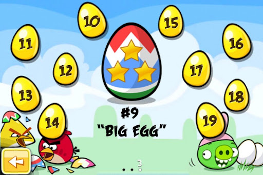 Angry Birds Seasons Easter Eggs 金蛋攻略 傳說中的挨踢部門