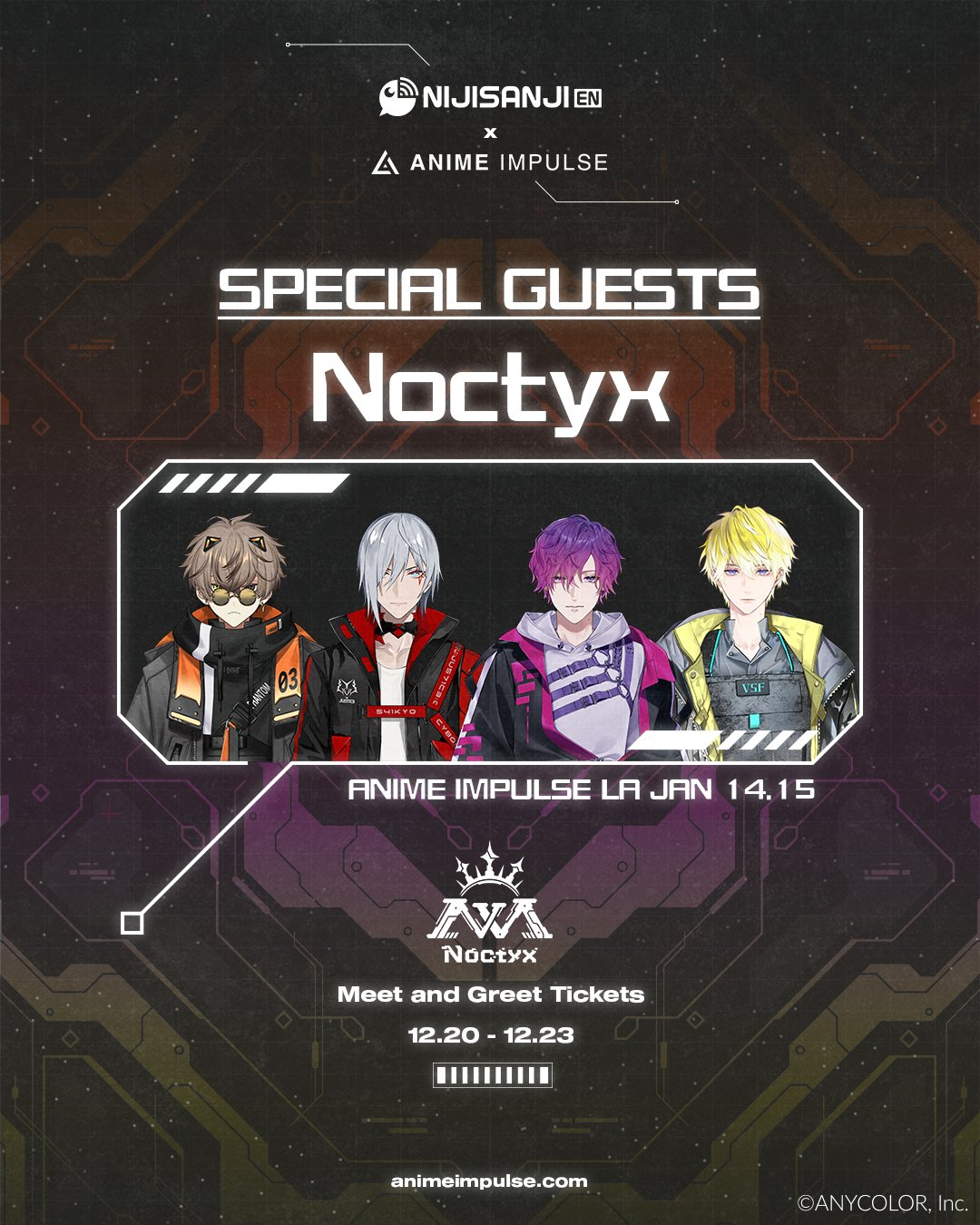 Keseruan Meet & Greet Noctyx di Acara Anime Impulse - Otaku Mobileague