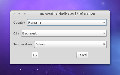 My weather indicator
