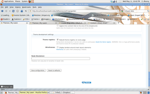 Drupal Custom Theme Setting