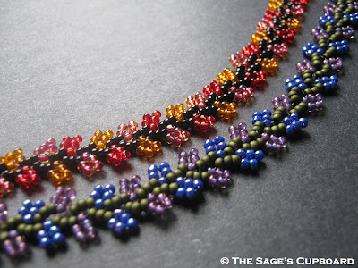 Inspirational Beading: Beading Tutorial: Nepal Chain Stitch