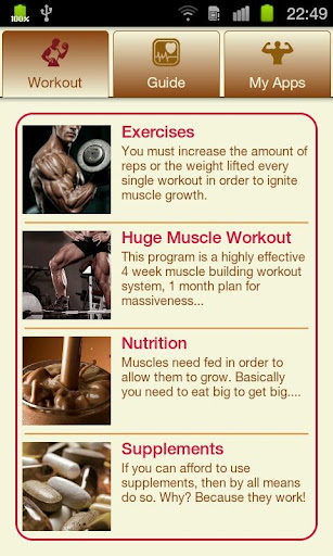 Maximum Muscle Workout Plan Pr apk