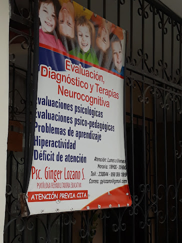 Opiniones de Evaluacion Diagnostico Y Terapia Neurocognitiva en Guayaquil - Psicólogo