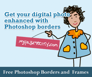 free photoshop borders and frames