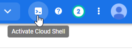BQ Load: Activate Cloud Shell