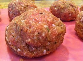 Cheese Stuffed Meatballs