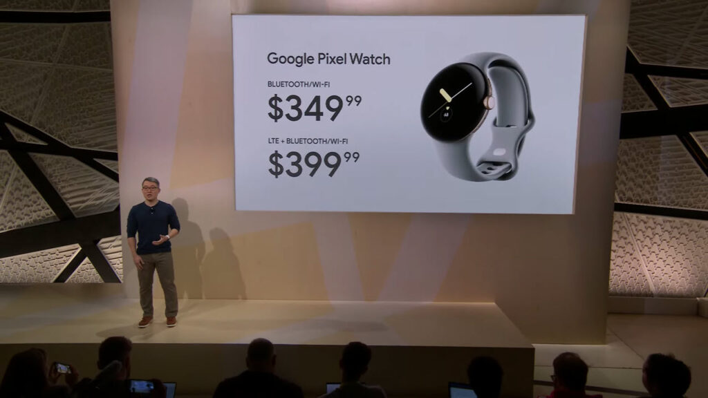 Google launches the Pixel Watch; unveils Pixel Tablet