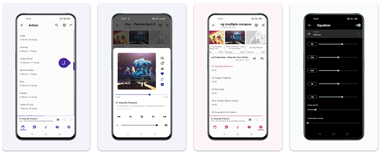 best open source music player android