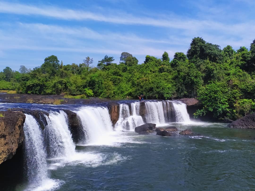 Waterfalls at Chi Phat.