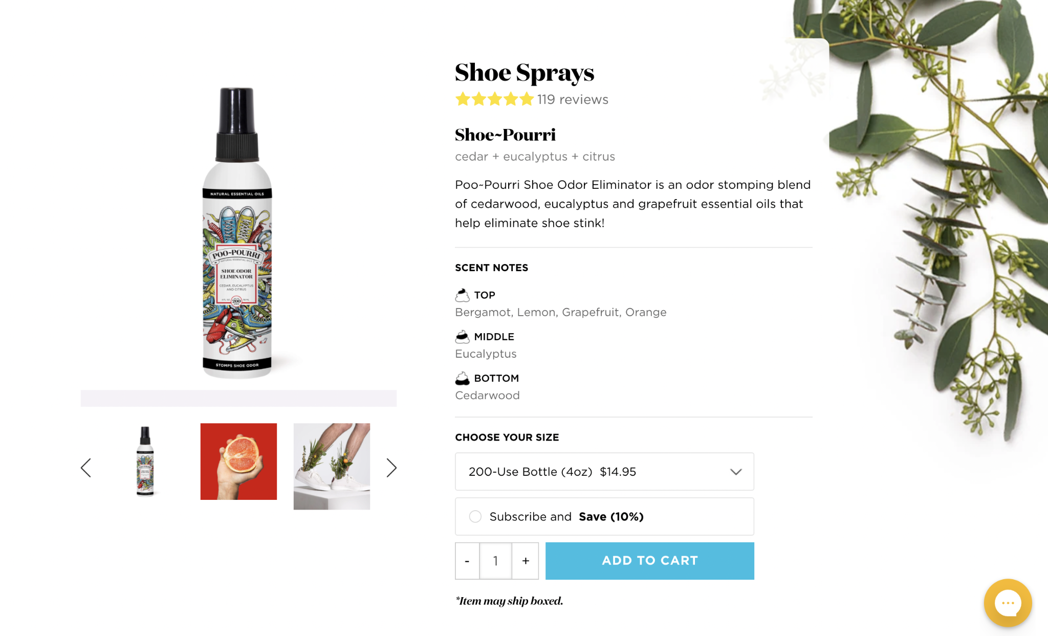 Shoe Sprays