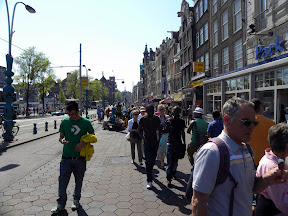 Na ulici v Amsterdamu