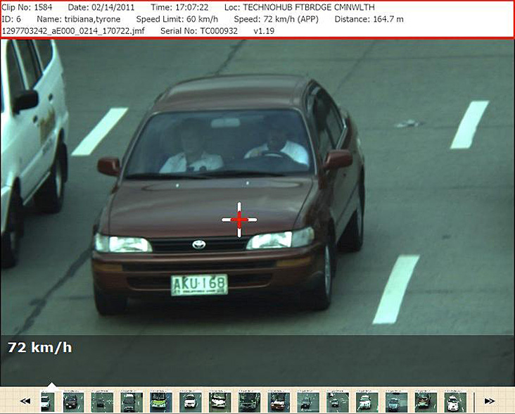 Commonwealth Avenue Overspeeding Violators