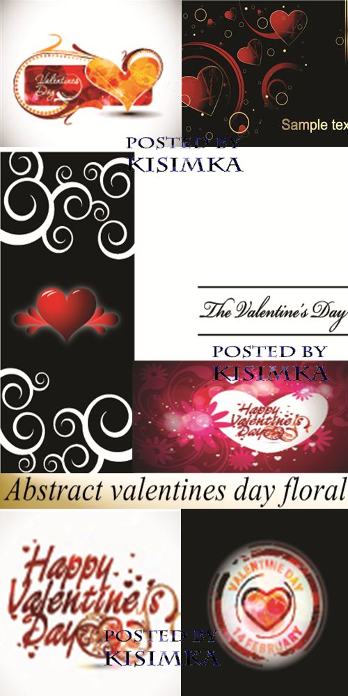 Stock: Abstract valentines day floral Stock: Abstract valentines day floral