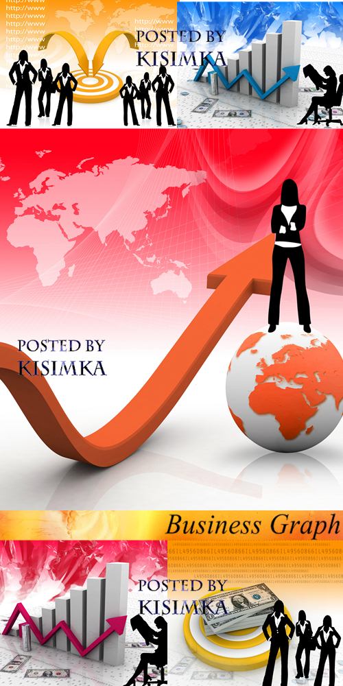 Stock Photo: Business Graph Stock Photo: Business Graph