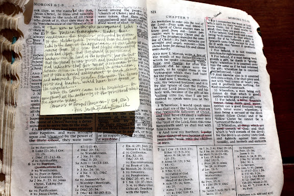 Scripture Study Tip: Use Sticky Notes