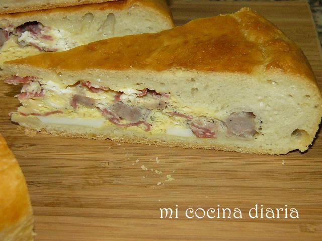 Pizza rustica de Pascua (Пицца Пасхальная домашняя)