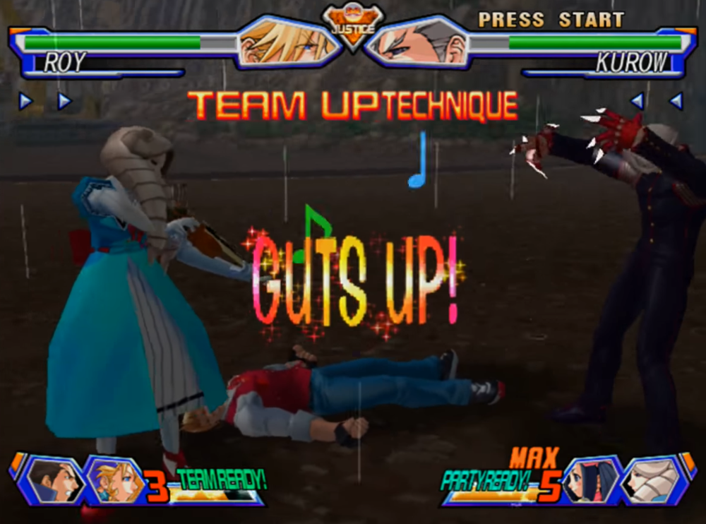 Project Justice Dreamcast fighting games