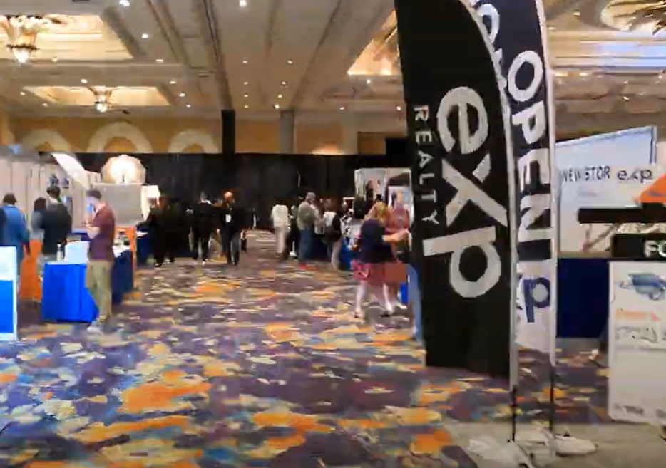 The Expo Hall at EXPCON 2021 in Las Vegas