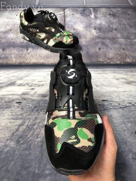 Giày Puma disc dlaze x bape