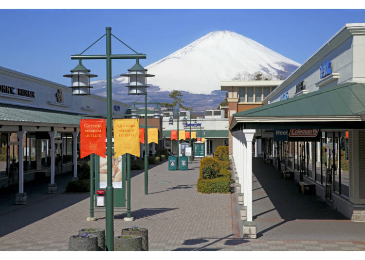 Gotemba Premium Outlets: Shop with Mount Fuji Towering Over You!
