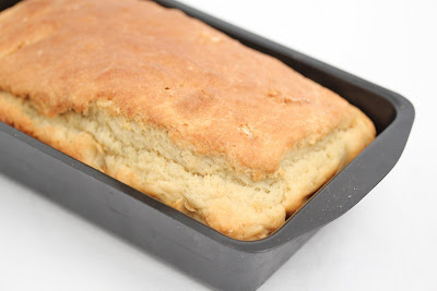 Irish soda bread in a loaf pan