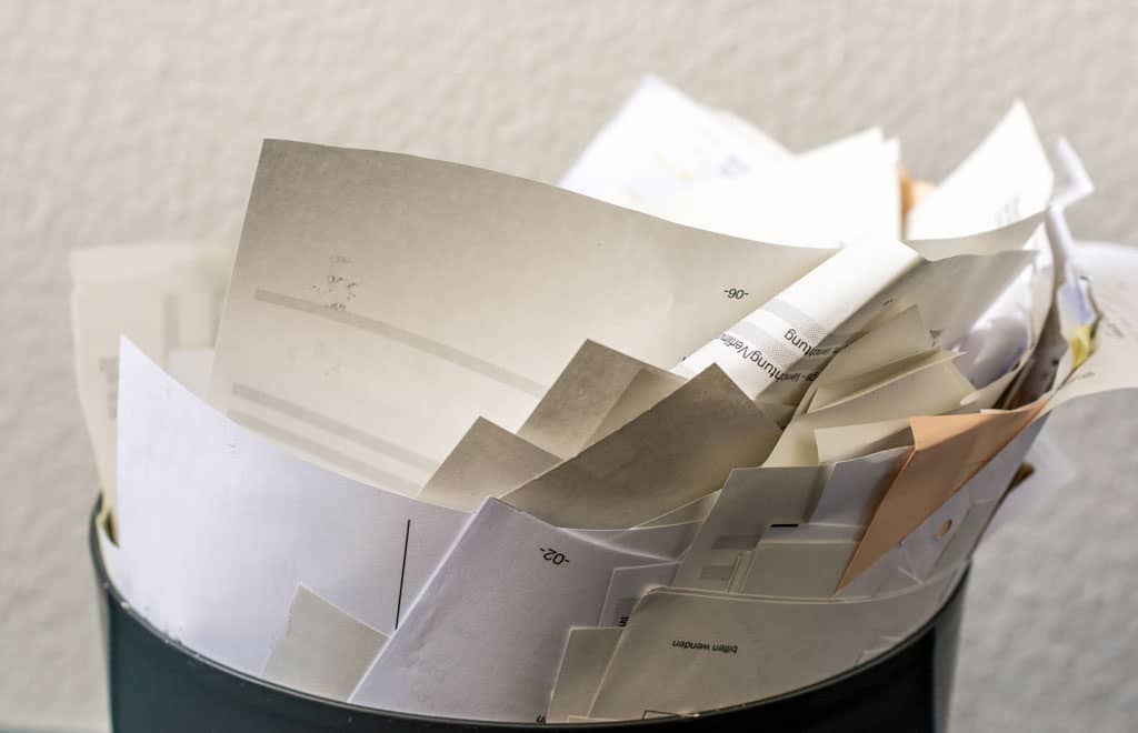 How to organize paperwork & go paperless