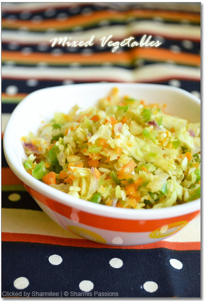 Mixed Vegetable Paratha Recipe