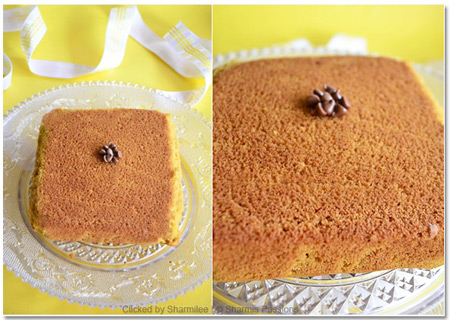 Eggless Custard Powder Snack Cake Recipe Eggless Custard Powder Snack Cake Recipe