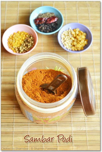 Sambar Powder Recipe Sambar Powder Recipe