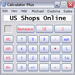 US Shops Online - Michael Dadona Sales publicizing 30 US online shopping outlets