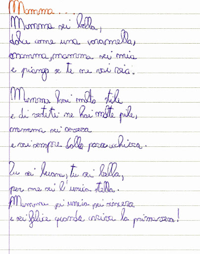 Poesia Della Mamma