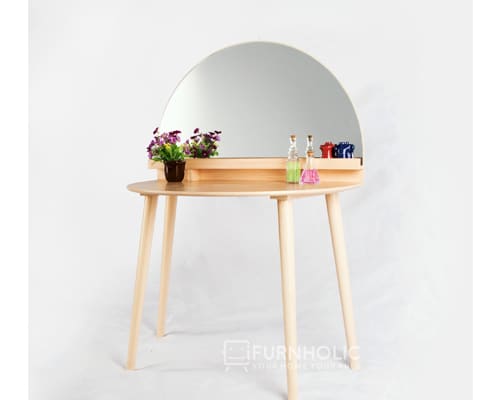 Best Dressing Table iFurnholic Halfmoon Vanity 120