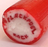 How The Letters Are Made In A Stick Of Rock Blackpool Rock