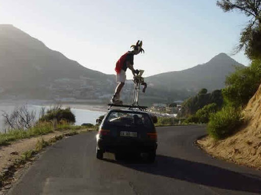 Extreme Ironing Facts Extreme Ironing On A Car Roof