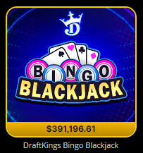 draftkings blackjack jackpot