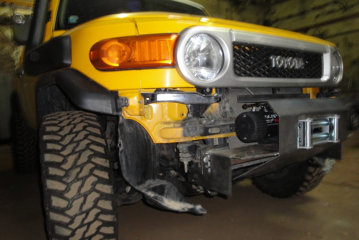 Someone with Road Armor front bumper? Toyota FJ Cruiser Forum
