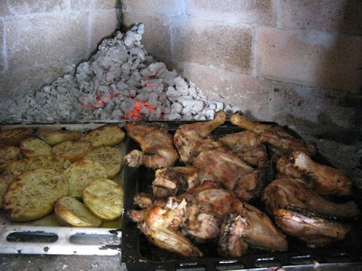 Pollo asado en Horno de Leña. De Jesús. | Alcoiama Blog: Cositas de andar  por casa: RECETAS DE COCINA, FOTOS.