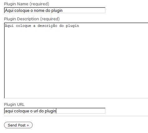 Reposiório de plugins wordpress