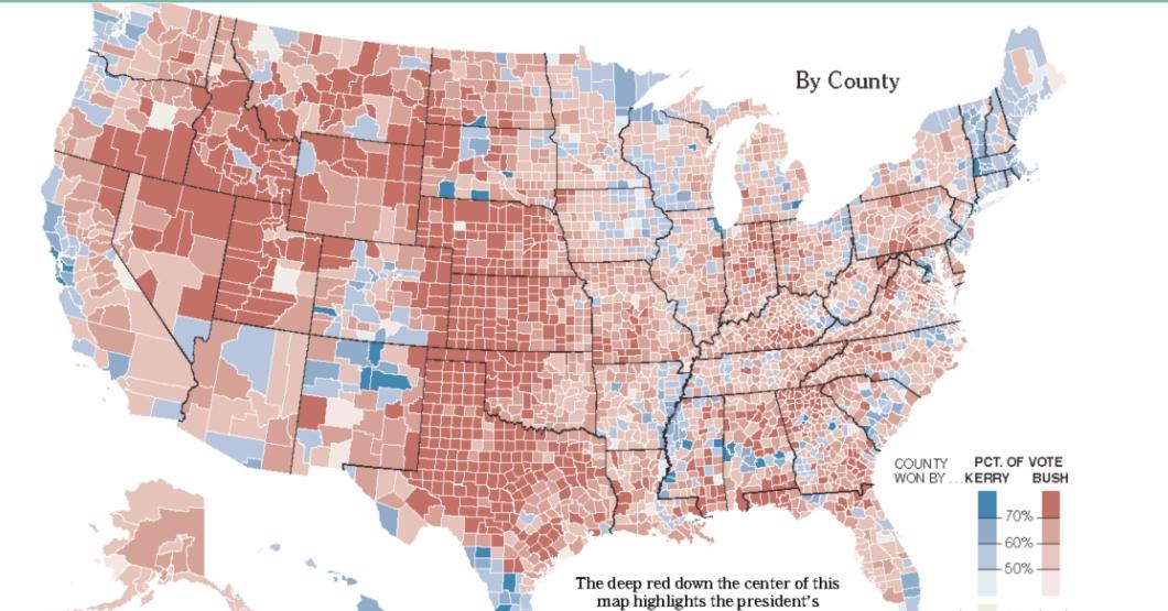 mapa dos votos dos EUA após a eleição presidencial de 2016