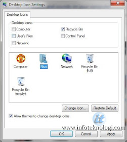 Merubah icon Windows7