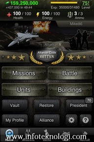 Screenshot game World War
