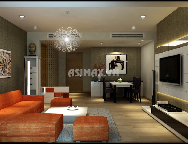 Thi cong cai tao lam moi noi that chung cu nha o ASIMAX-Kam3s