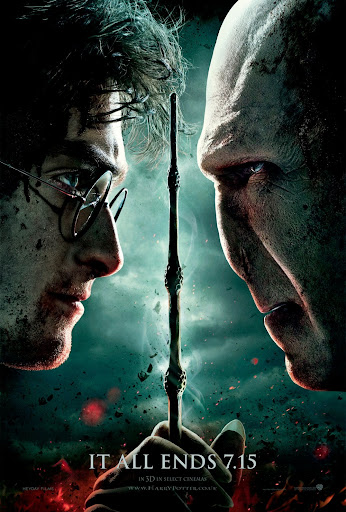 harry potter 7 poster it all ends here. This Harry Potter poster shows